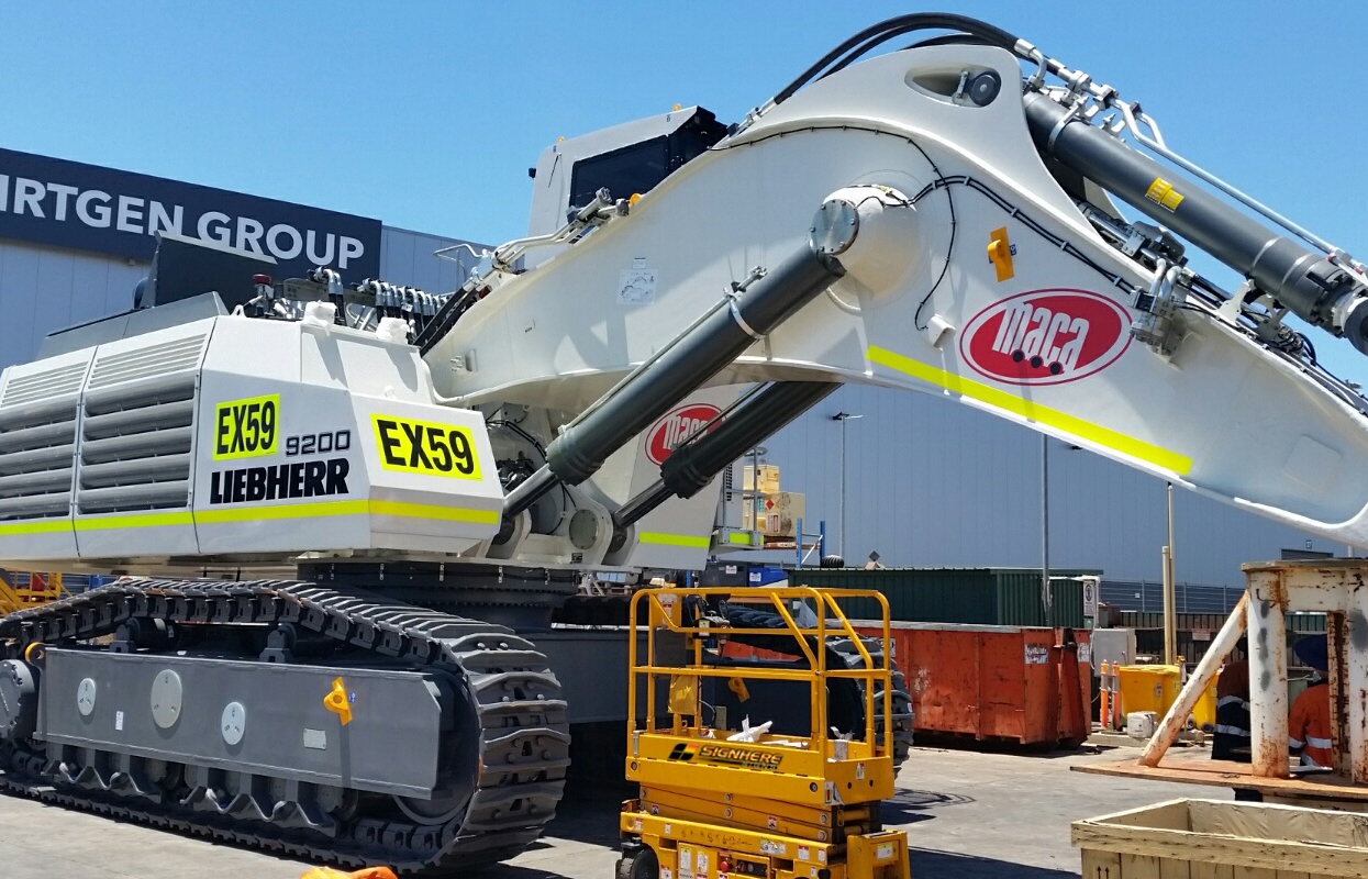 Fleet ID signs, no matter how big the equipment.