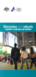 Cover of the Warranties and Refunds Guide