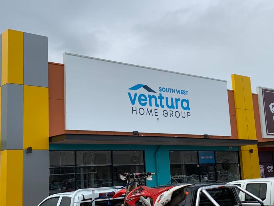 New facia signage for Ventura homes