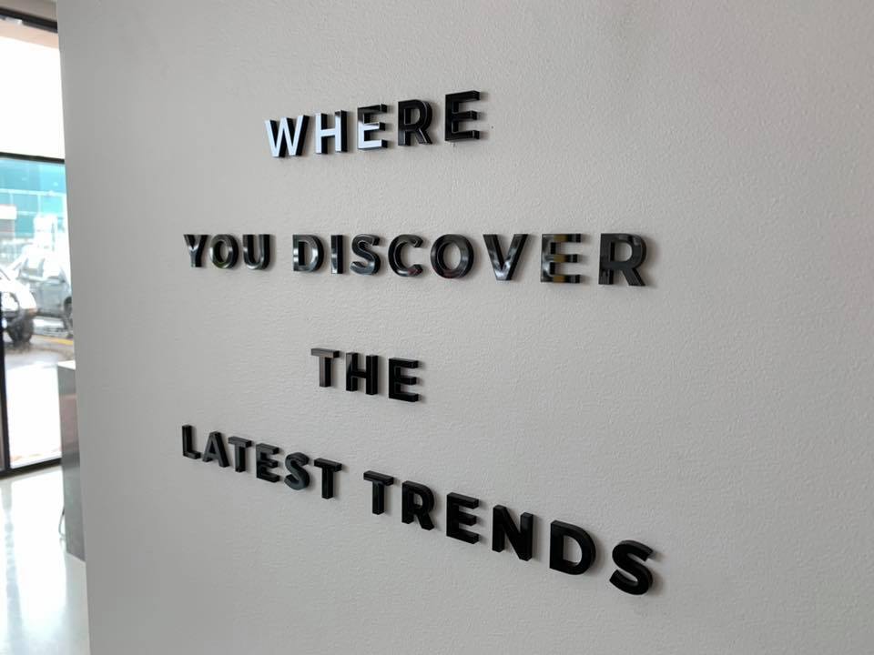 Venture Homes 3D lettering, Bunbury