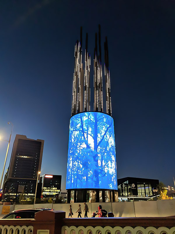Iconic digital signage in Perth