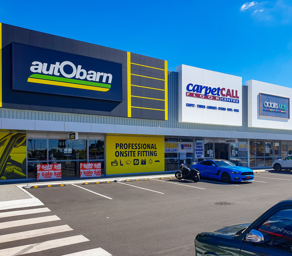 Commercial building signage