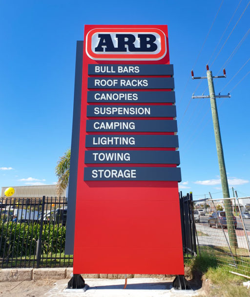 Pylon Signs Fabrication & Installation Sign Here Signs