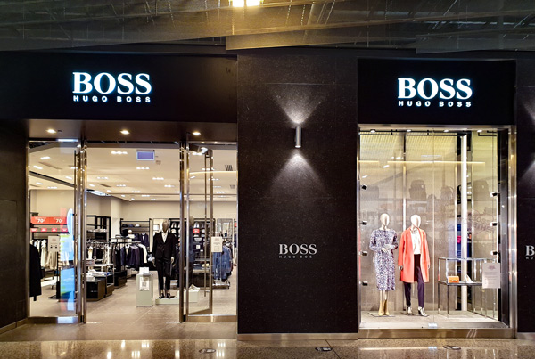 Hugo Boss retail fit-out