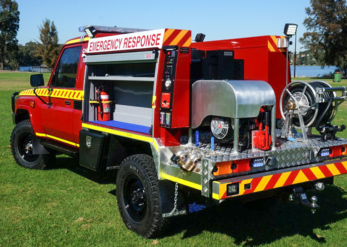 Fleet graphics for WA's Department for Fire & Emergency Services